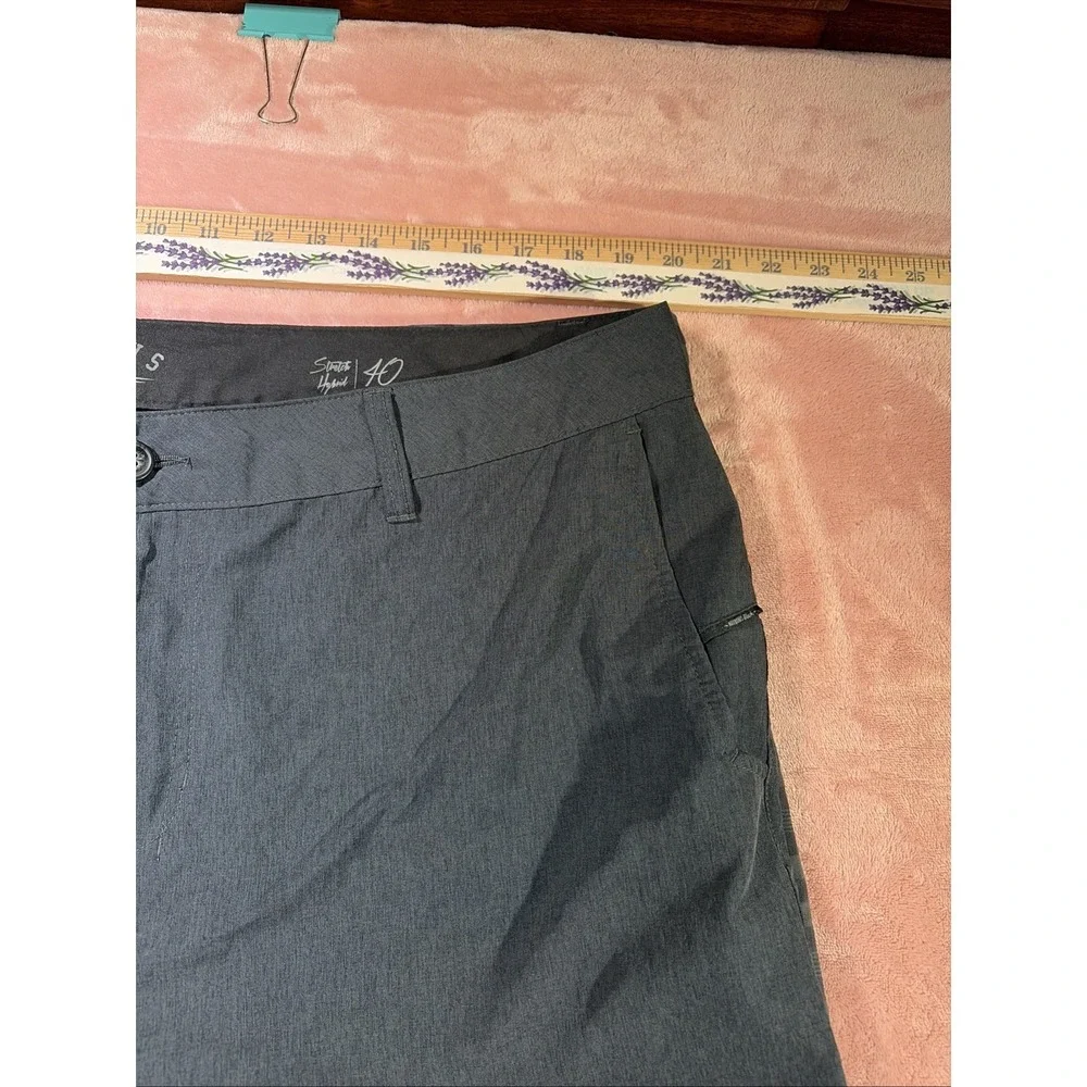 Lot Of Two Men's Sz 40 Golf Casual Shorts. Nike Golf And Nitrous Black
